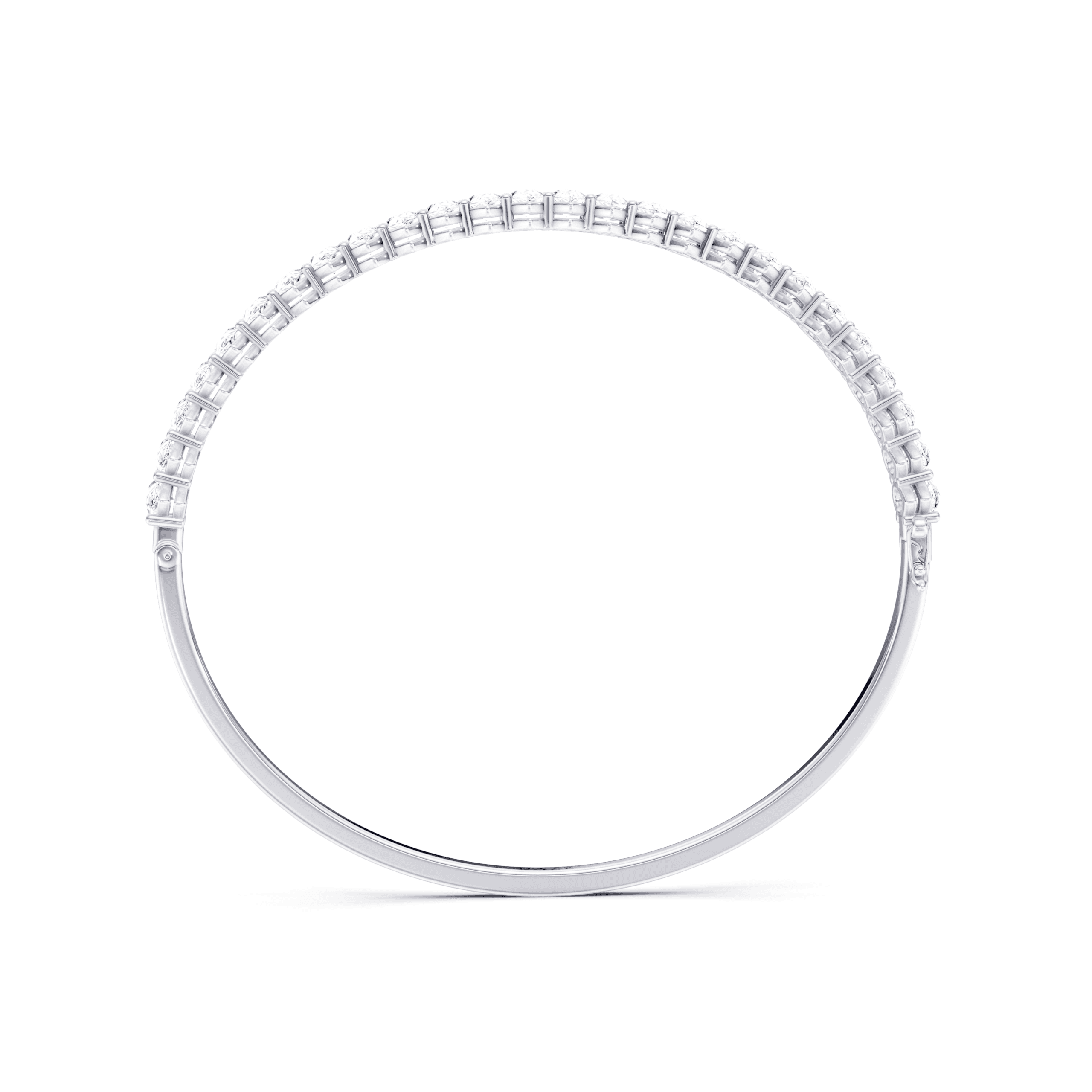 Bangle Pear — White Gold view 3