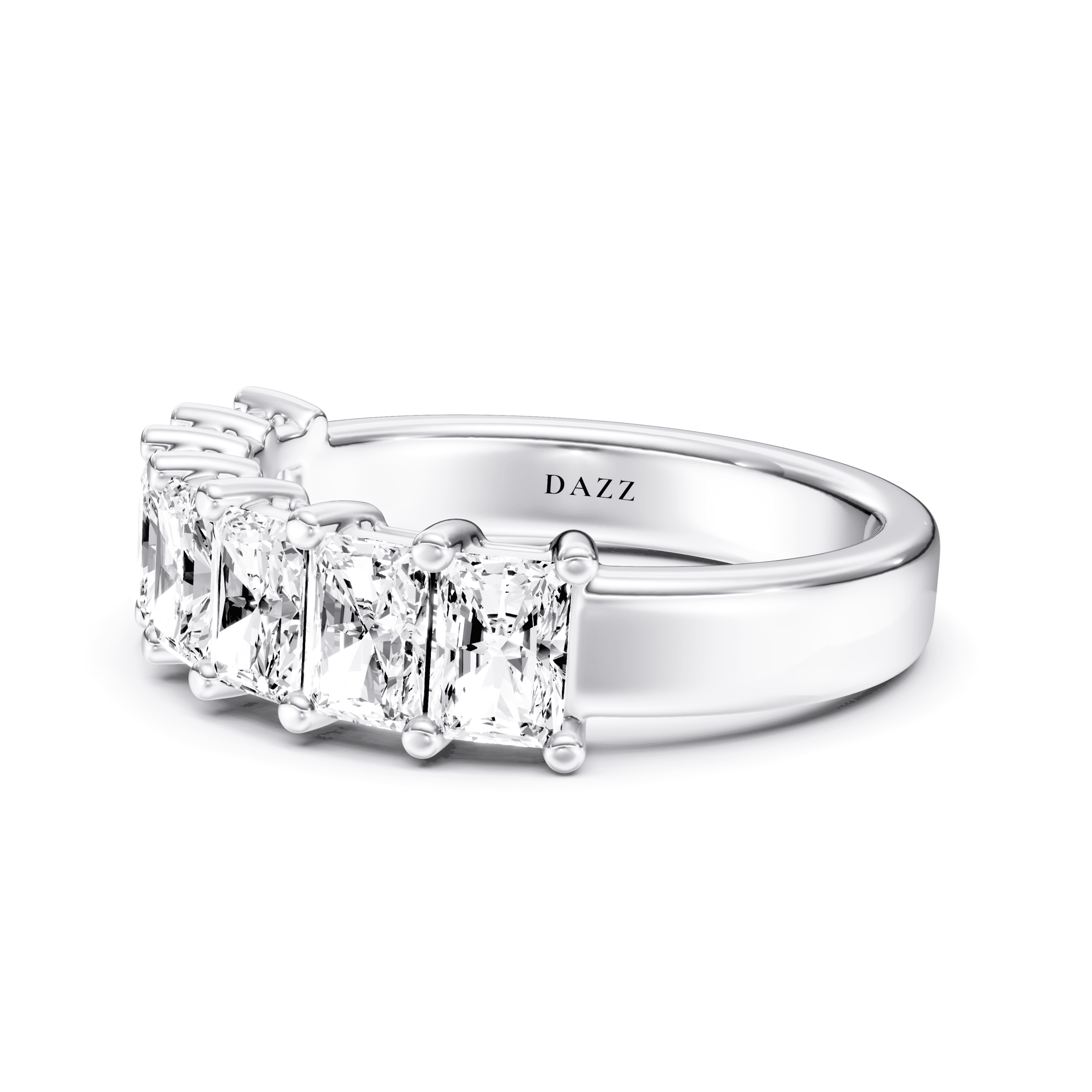 Eternity Ring Radiant — White Gold view 3