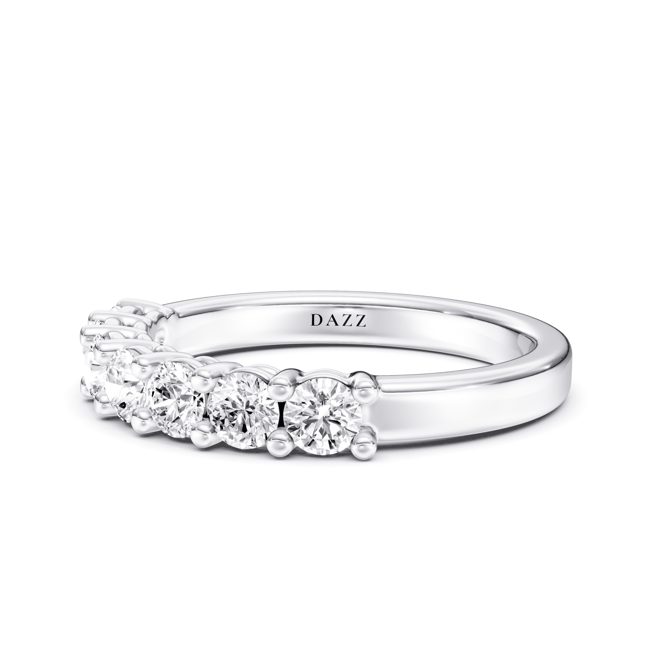 Eternity Ring Round — White Gold view 3