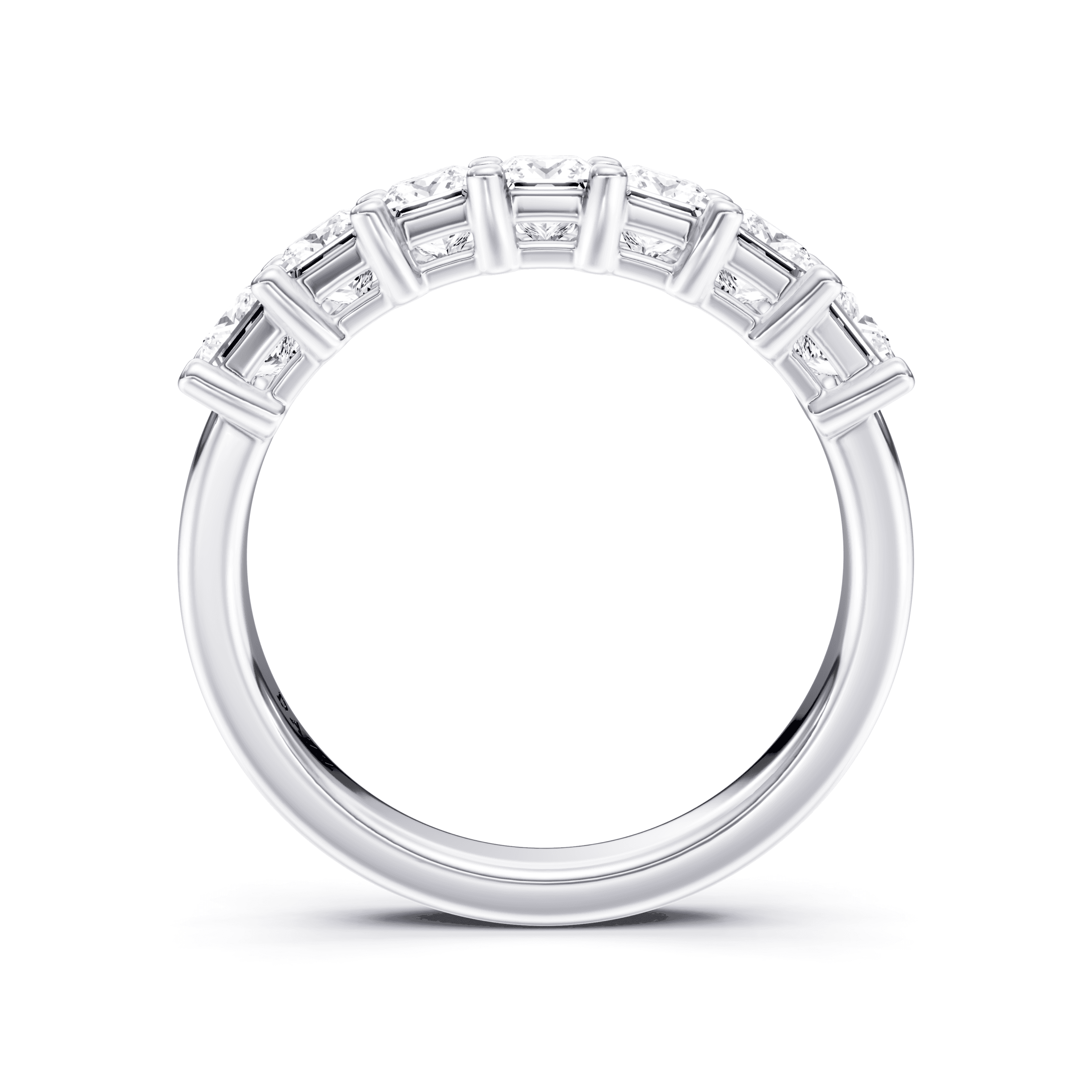 Eternity Ring Princess — White Gold view 4