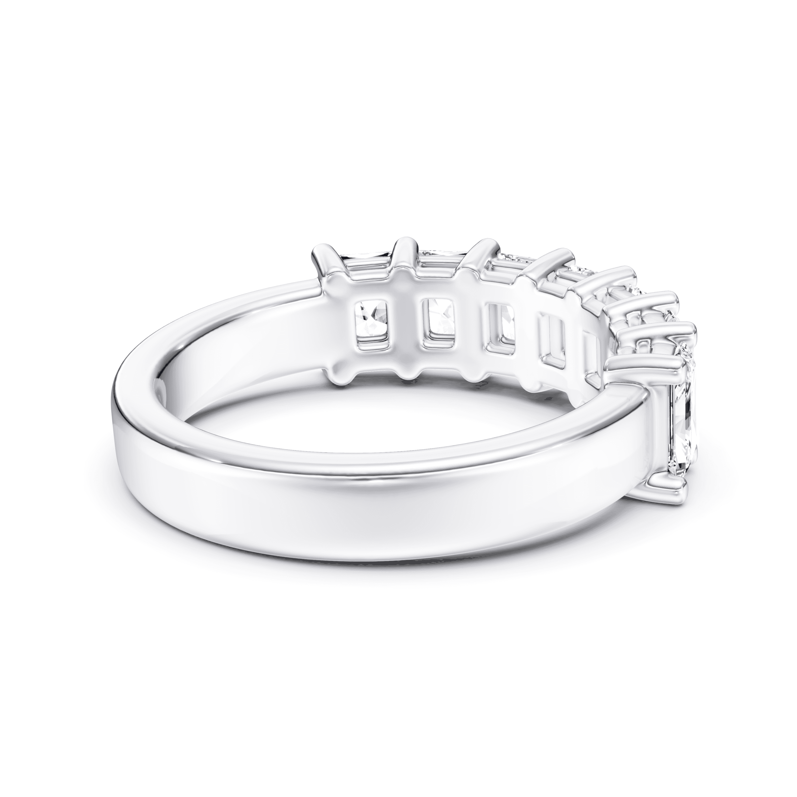 Eternity Ring Radiant — White Gold view 2