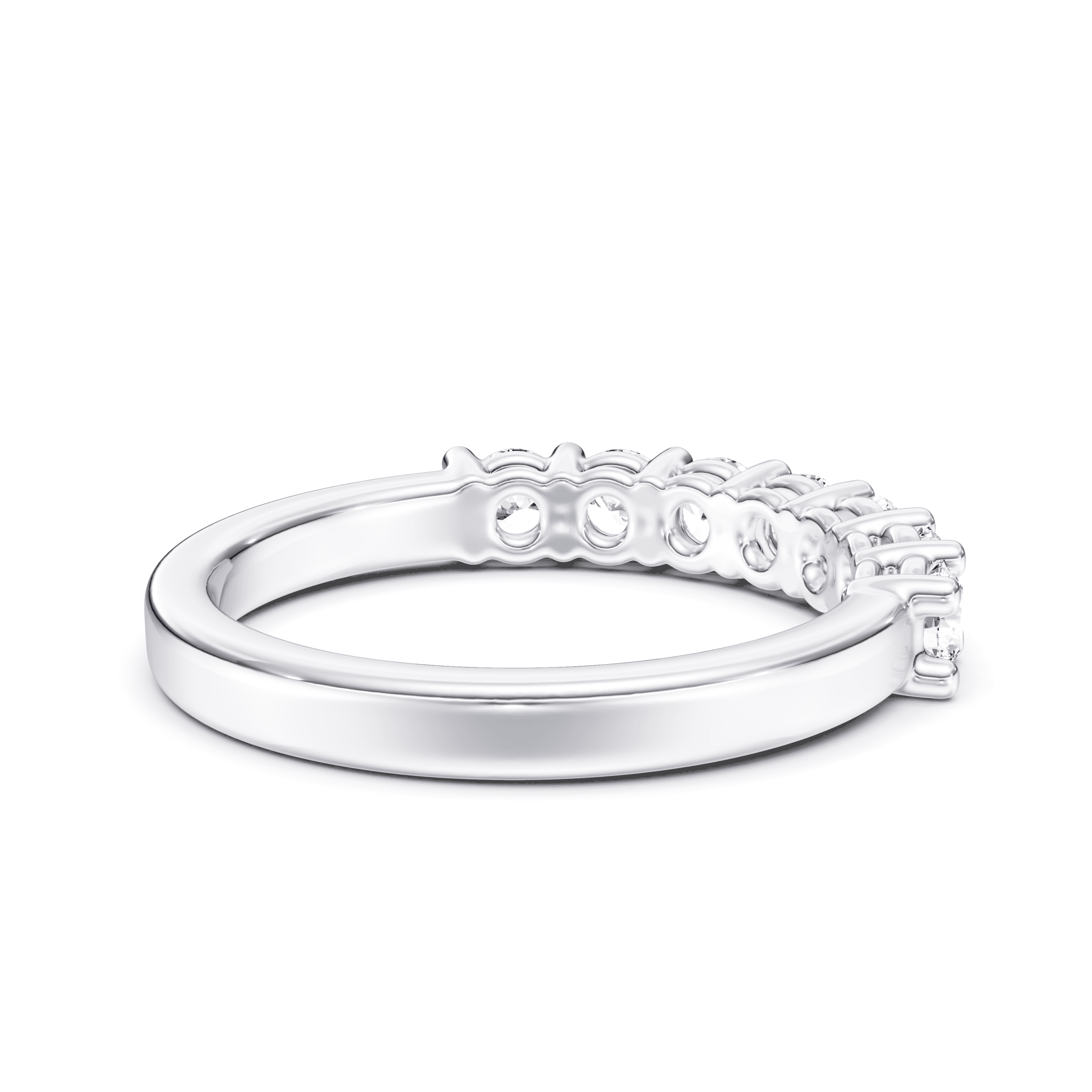 Eternity Ring Round — White Gold view 2