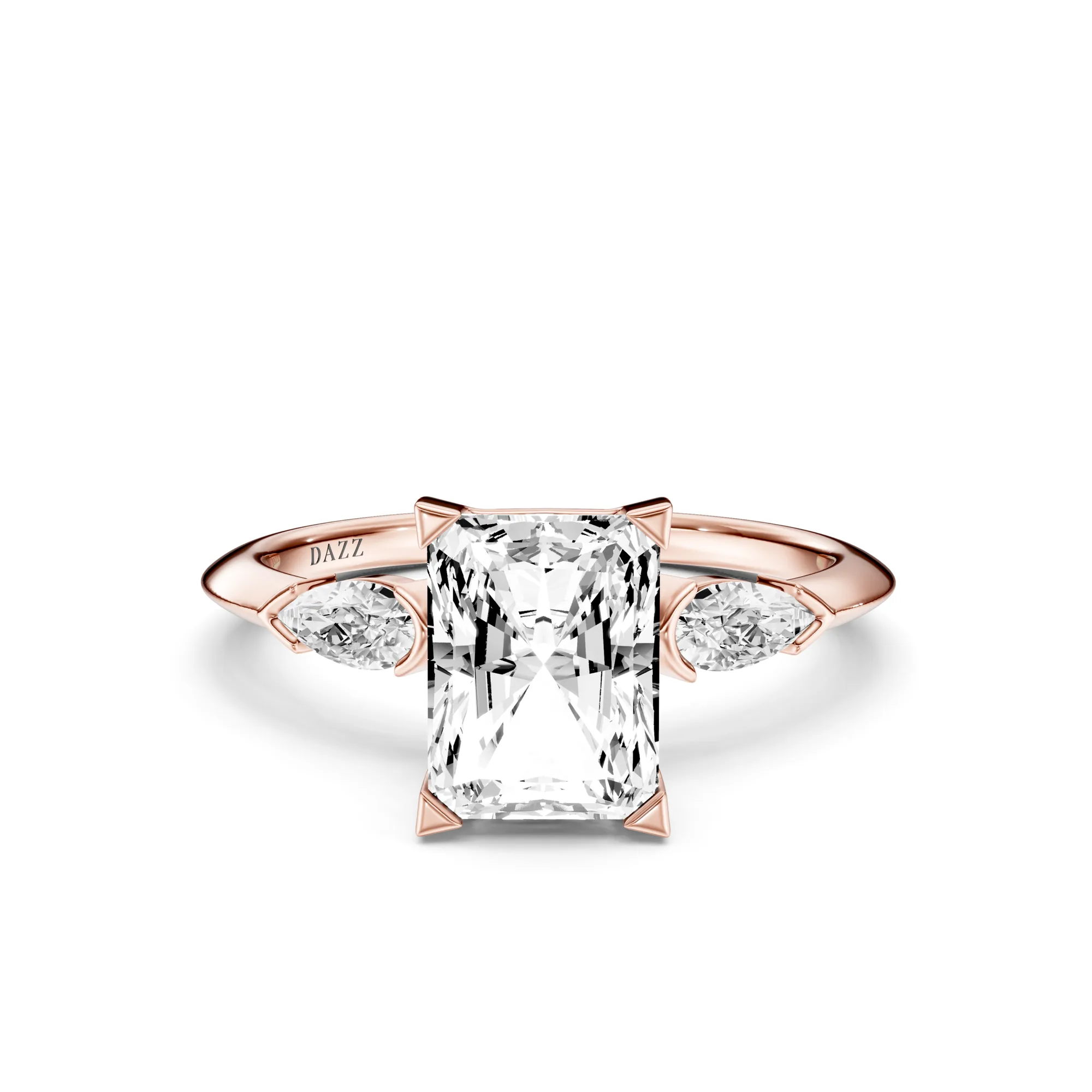 DAZZ Ring Radiant — Roségold