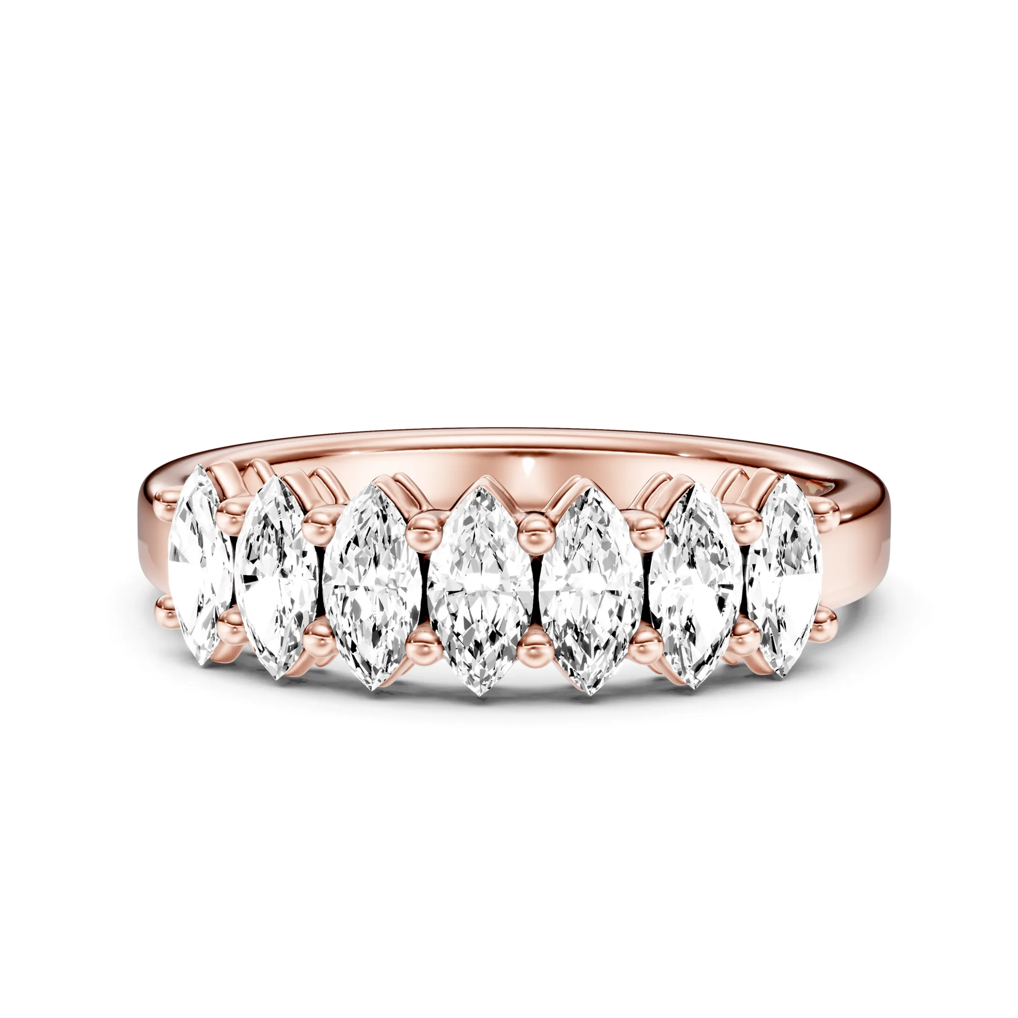 Memoire-Ring Marquise — Roségold