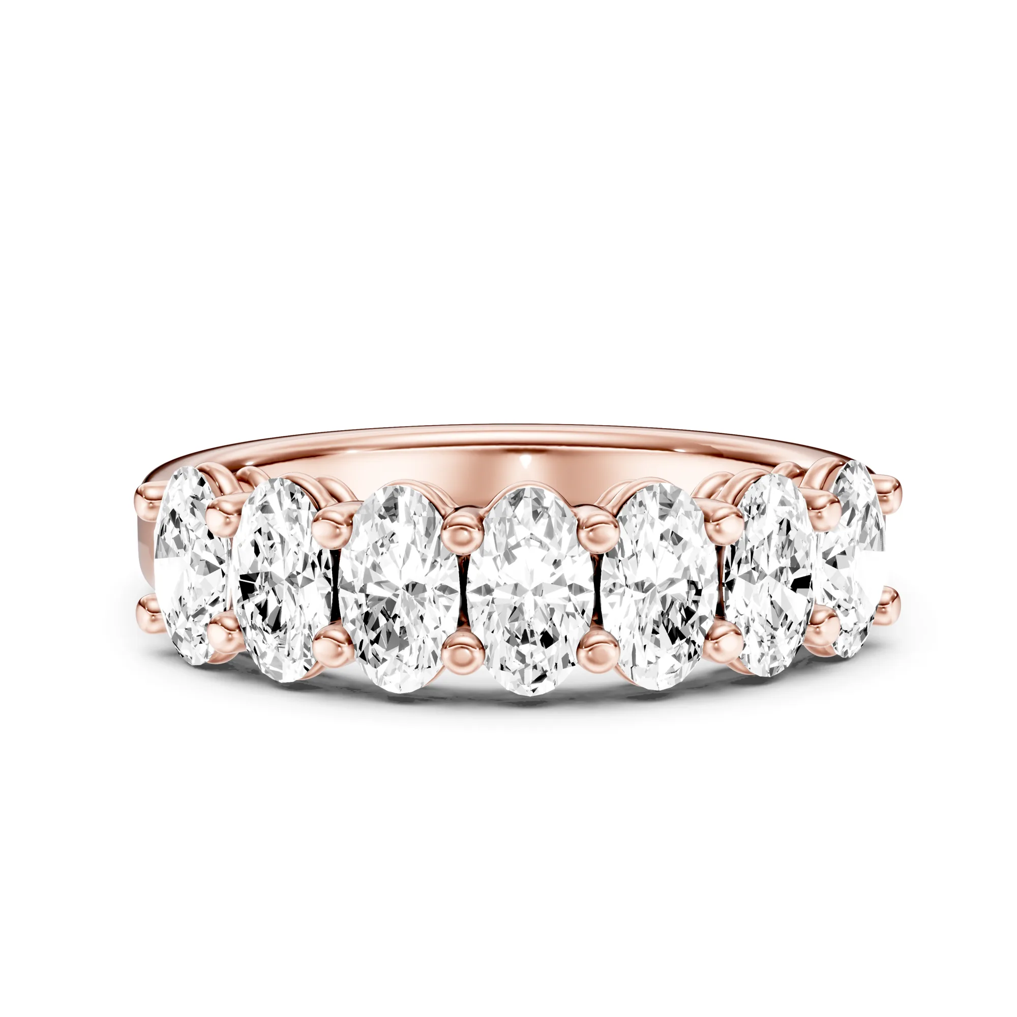 Memoire-Ring Oval — Roségold