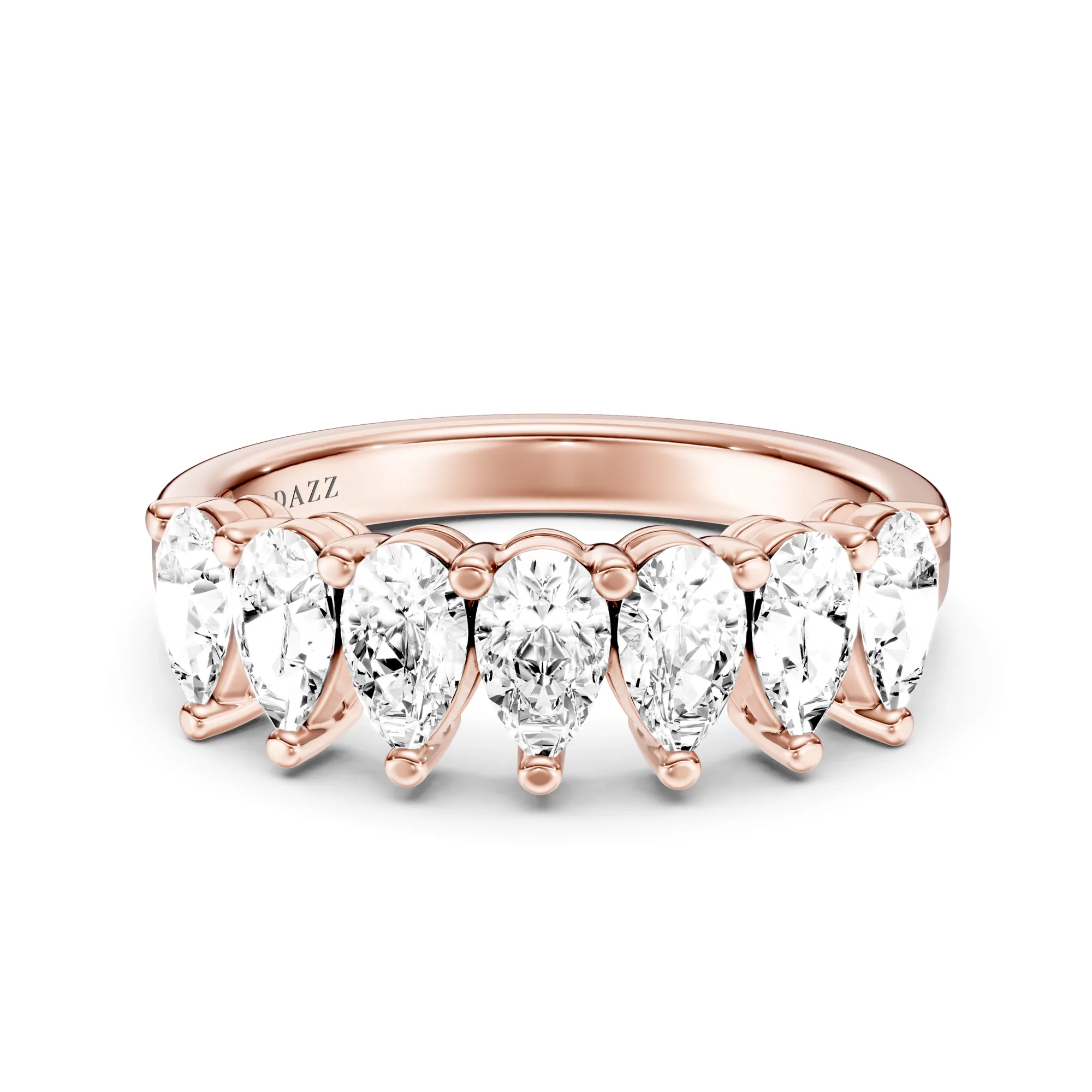 Memoire-Ring Pear — Roségold
