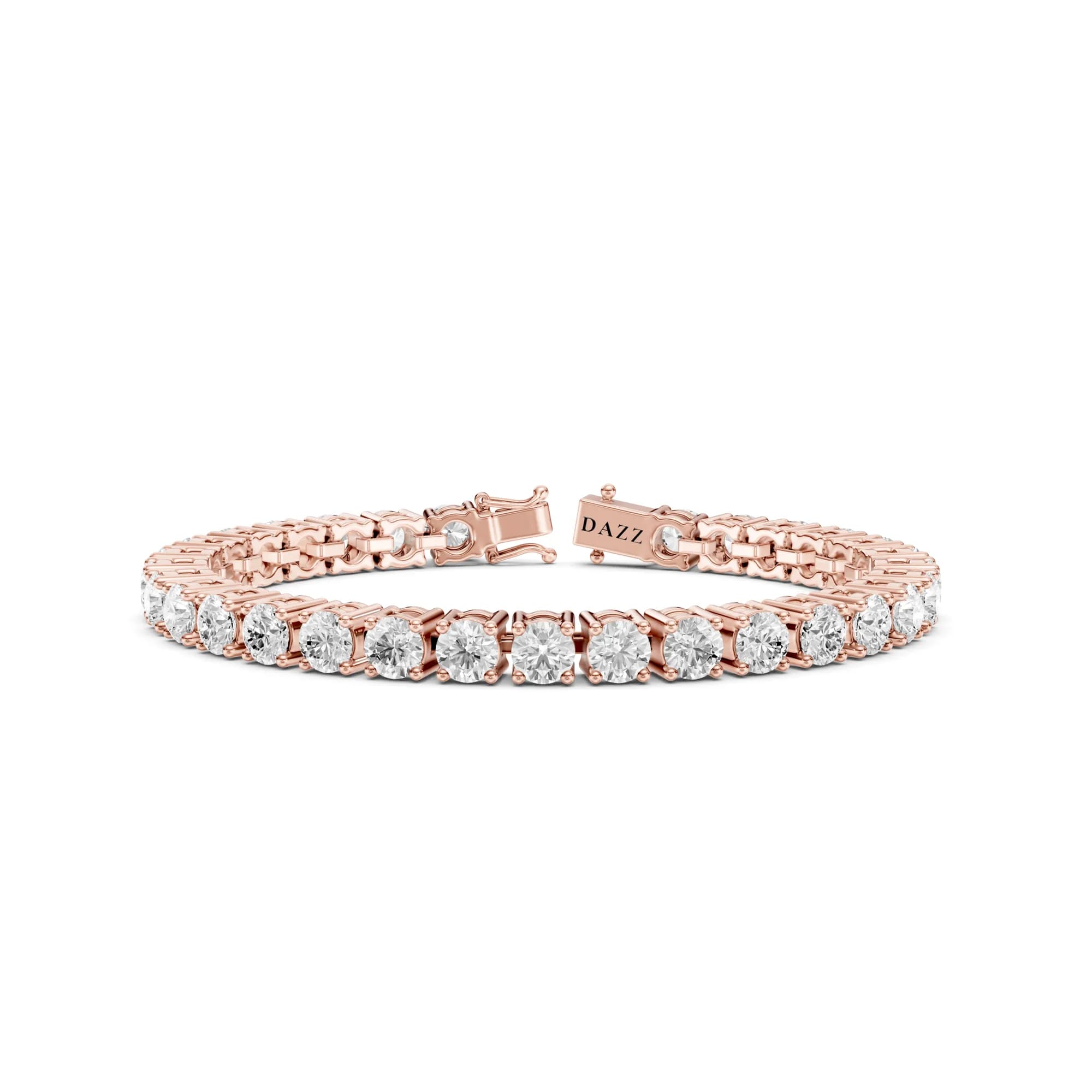 Tennisarmband 10.5 Carat Round — Roségold