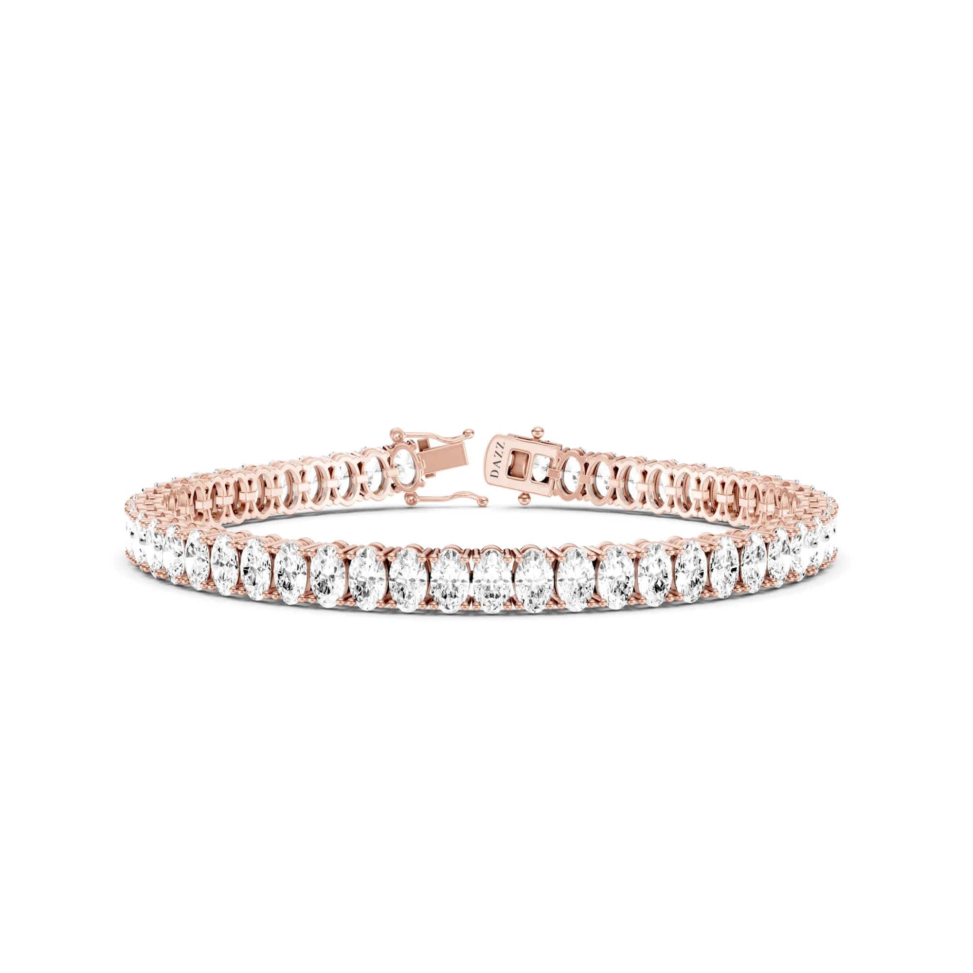 Tennisarmband 15 Carat Oval — Roségold