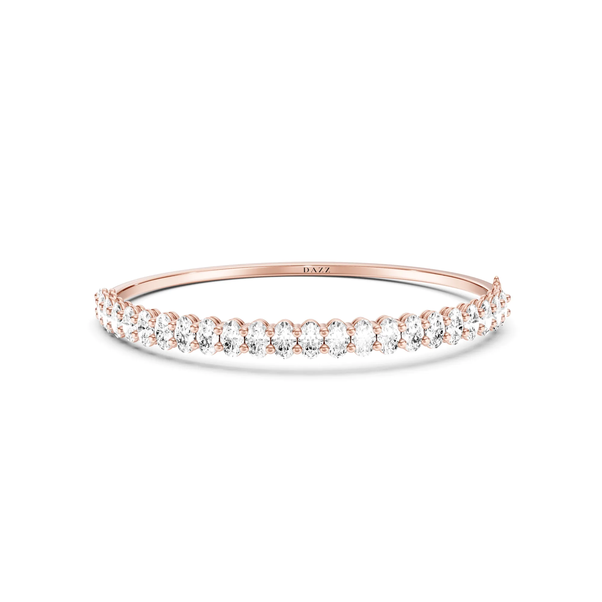 Armreif Oval — Roségold
