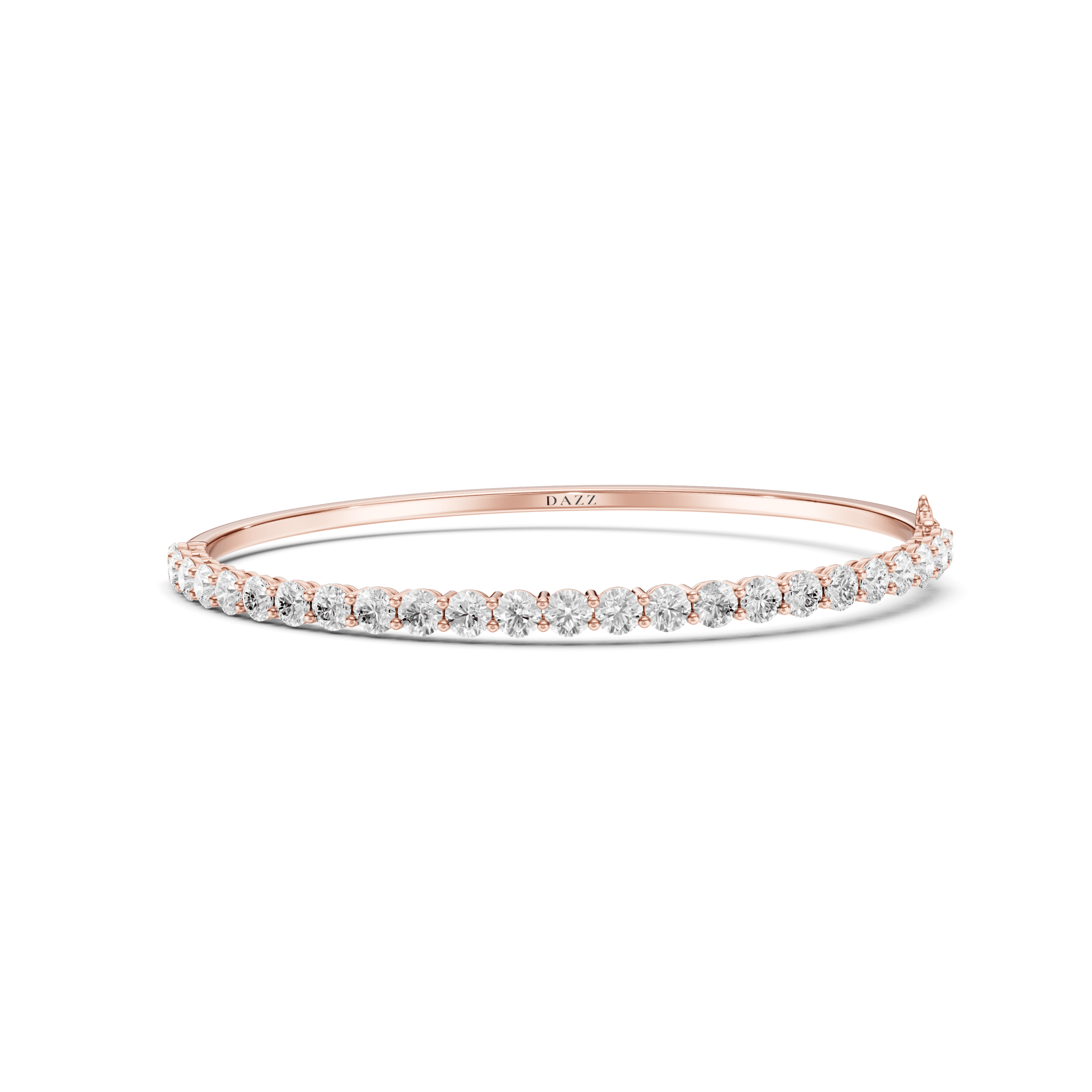 Bangle Round 3mm — Rose Gold