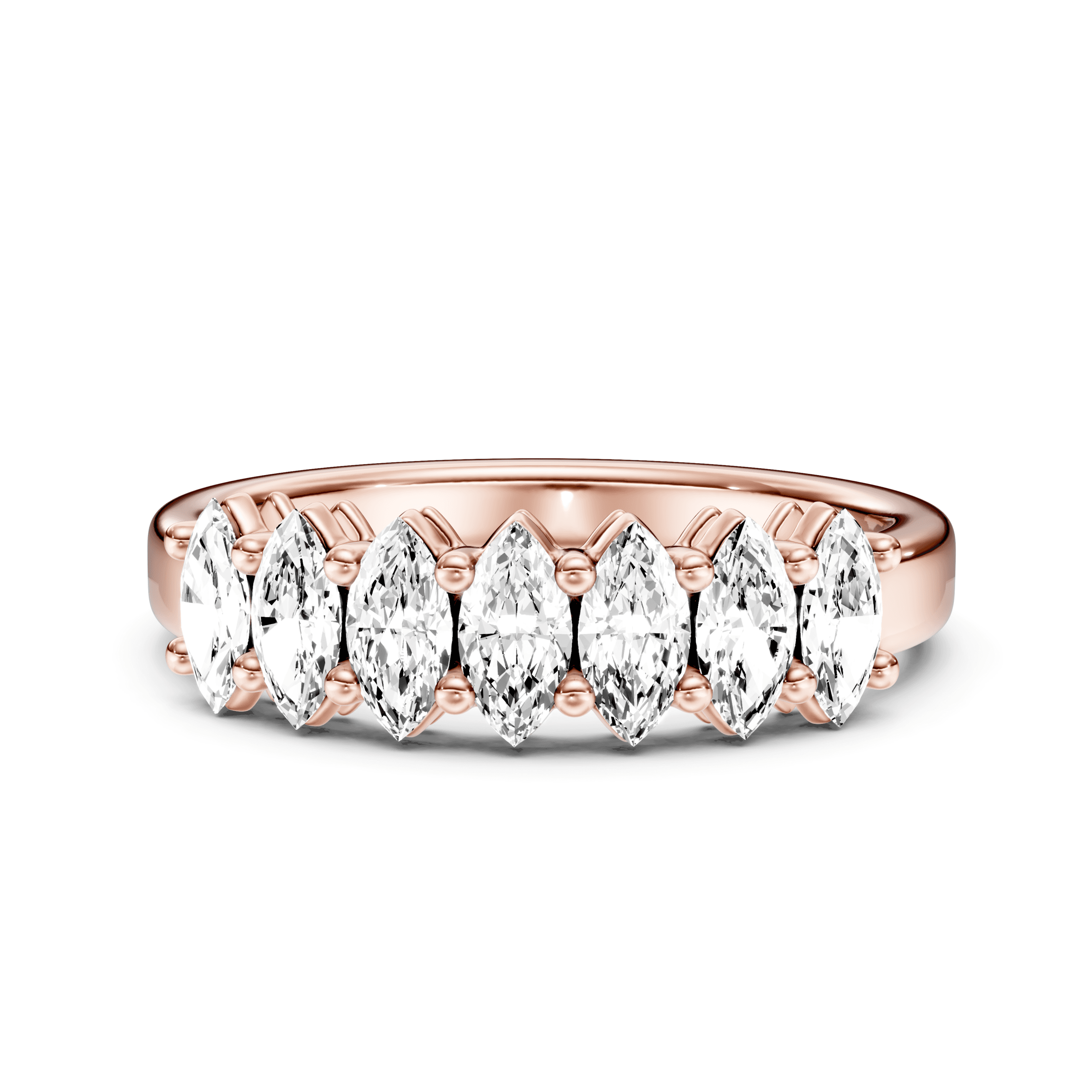 Eternity Ring Marquise — Rose Gold