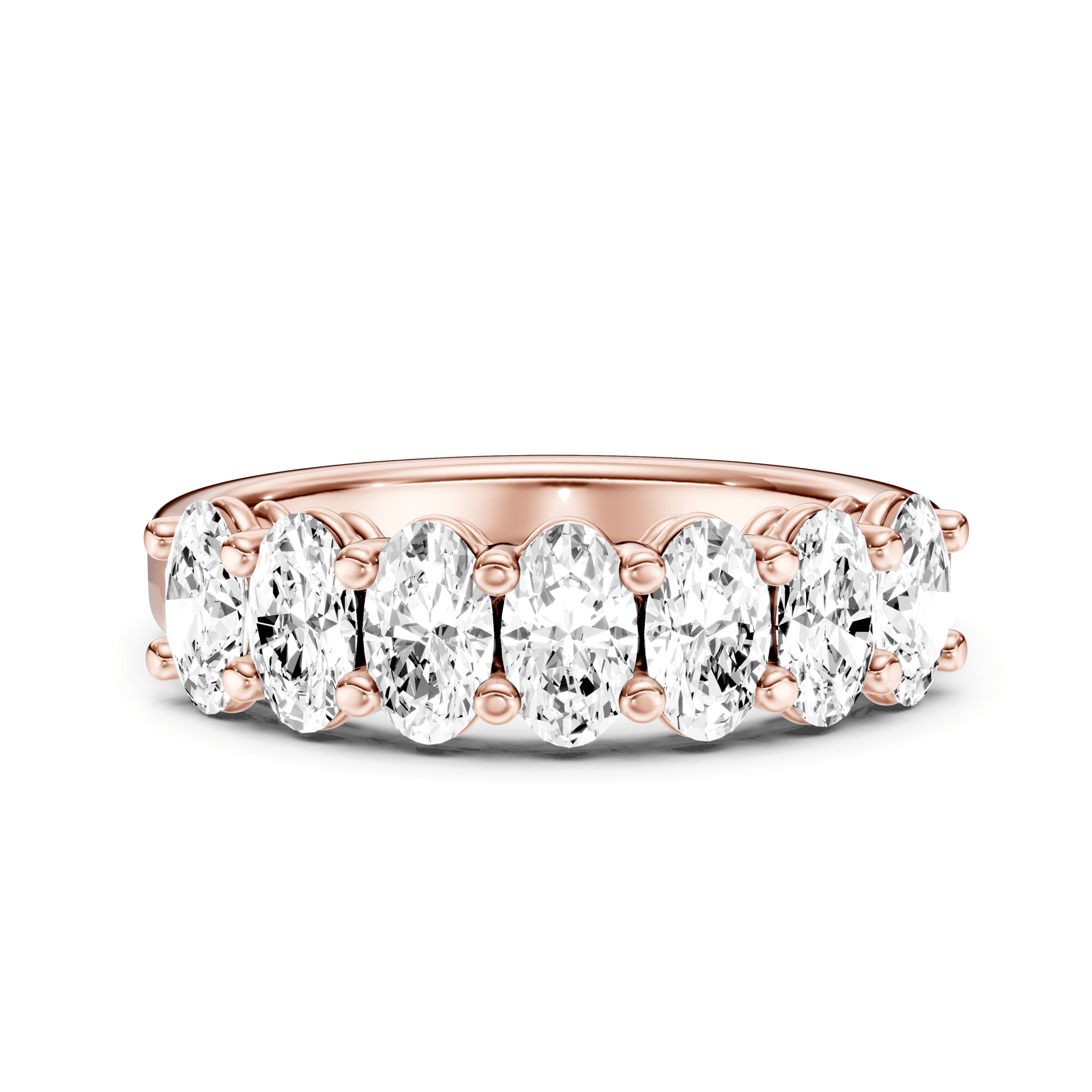 Eternity Ring Oval — Rose Gold