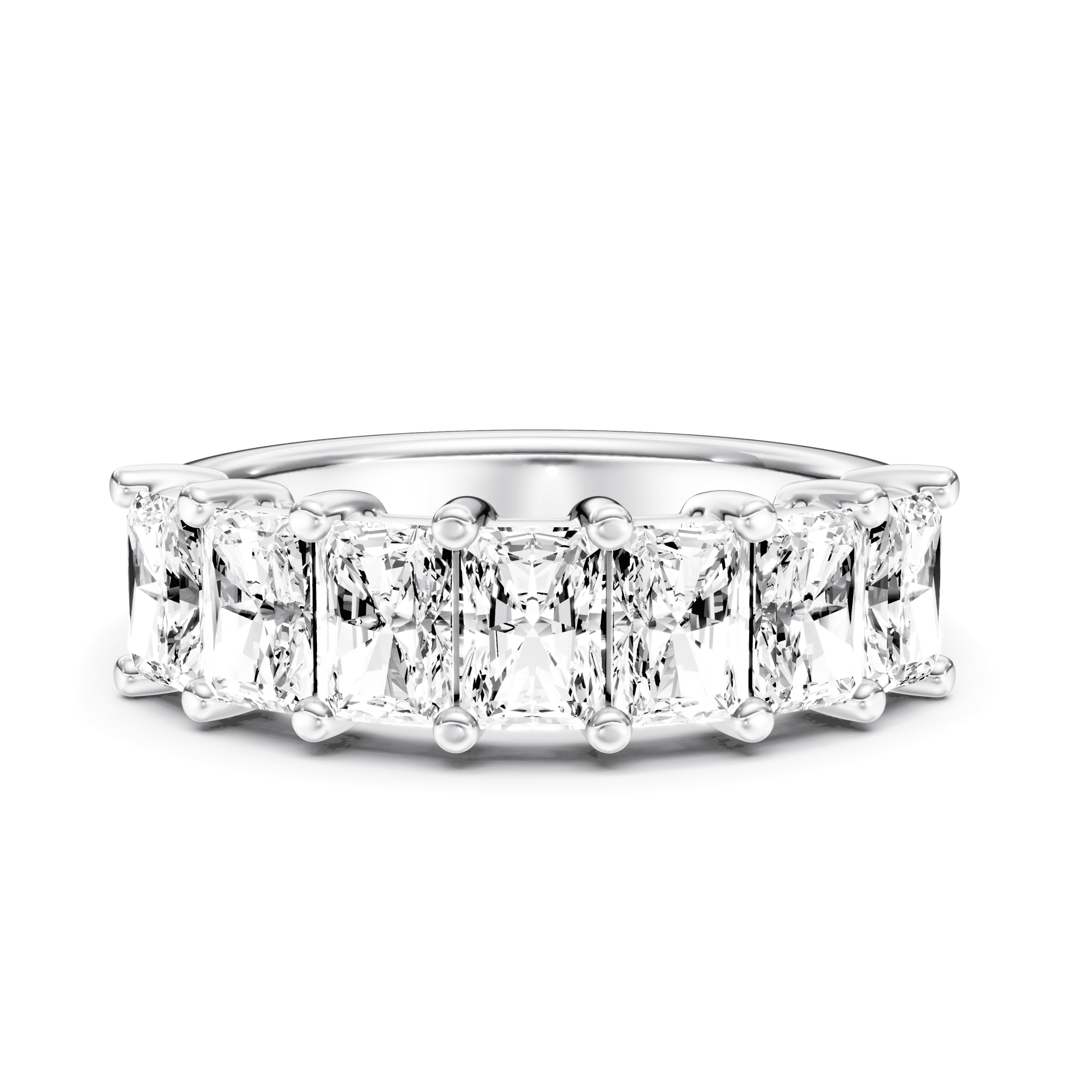 Eternity Ring Radiant — White Gold