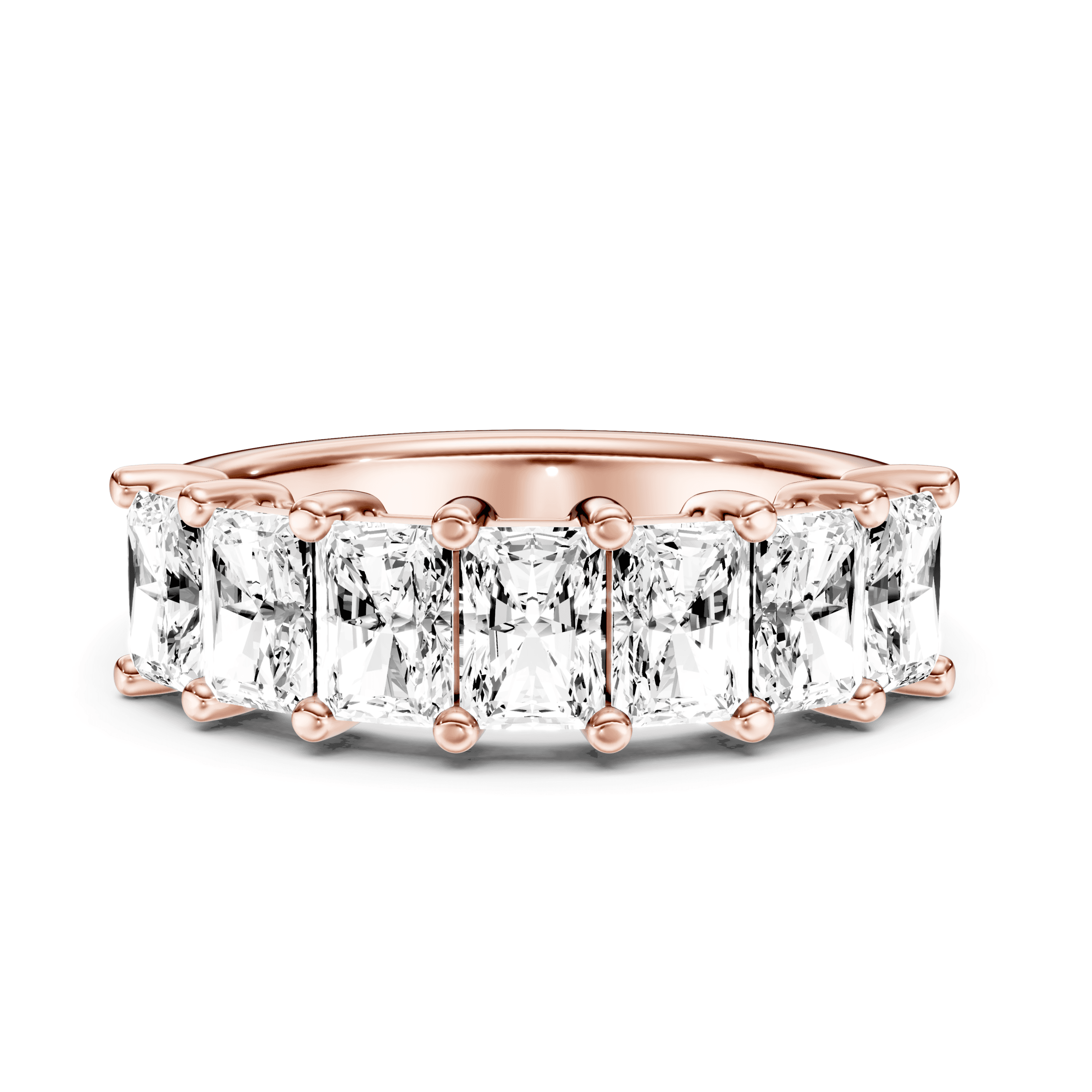 Eternity Ring Radiant — Rose Gold