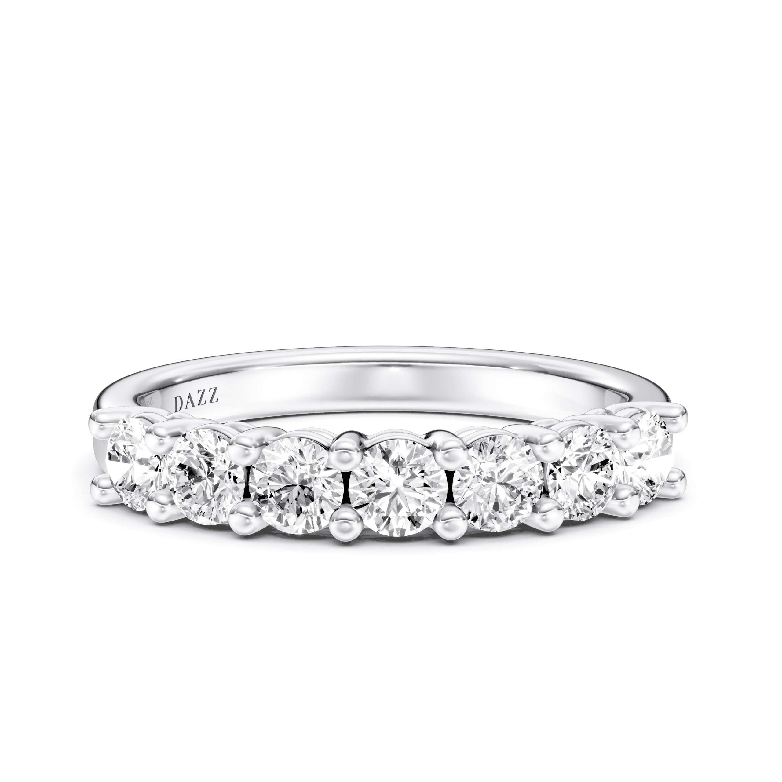 Eternity Ring Round — White Gold