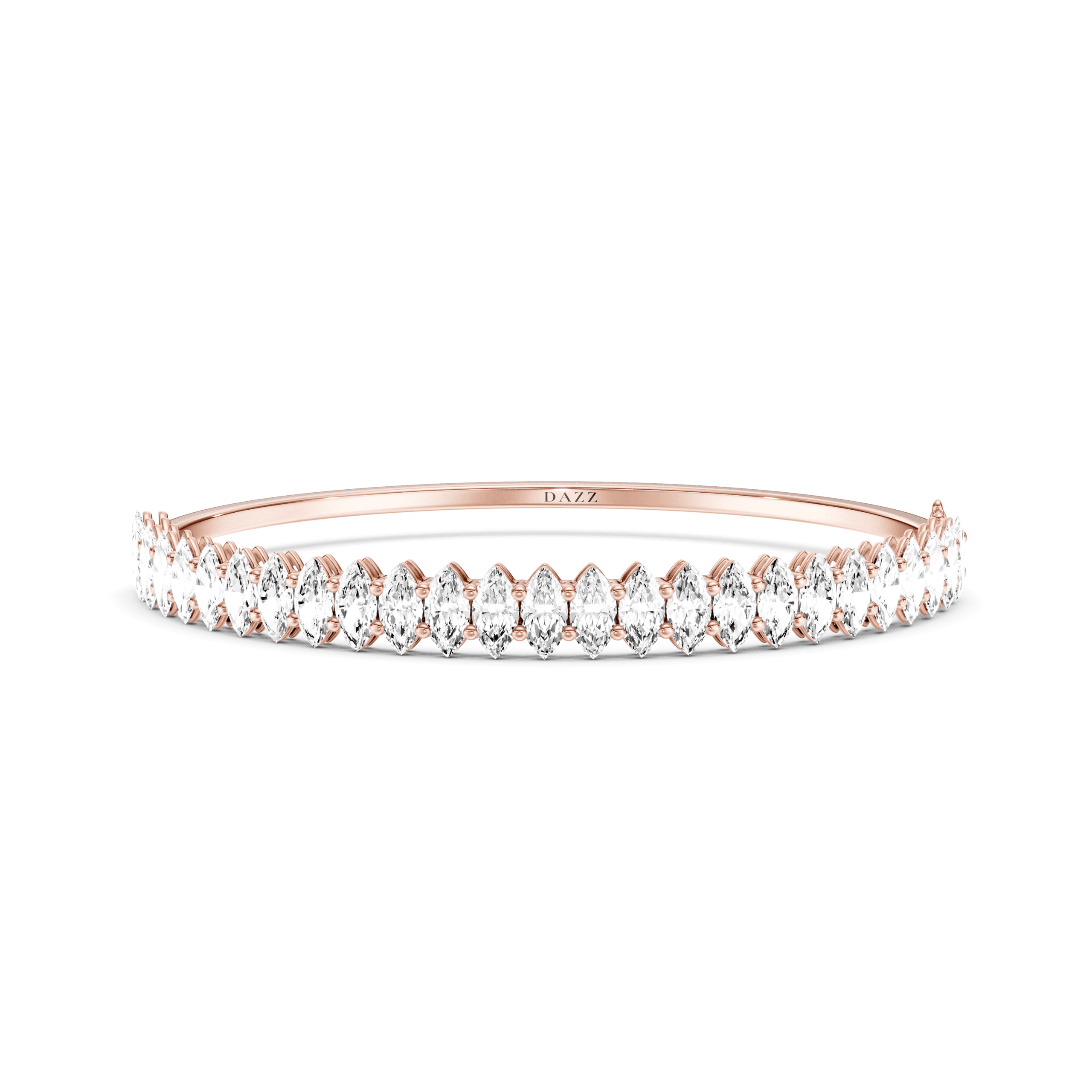 Bangle Marquise — Rose Gold