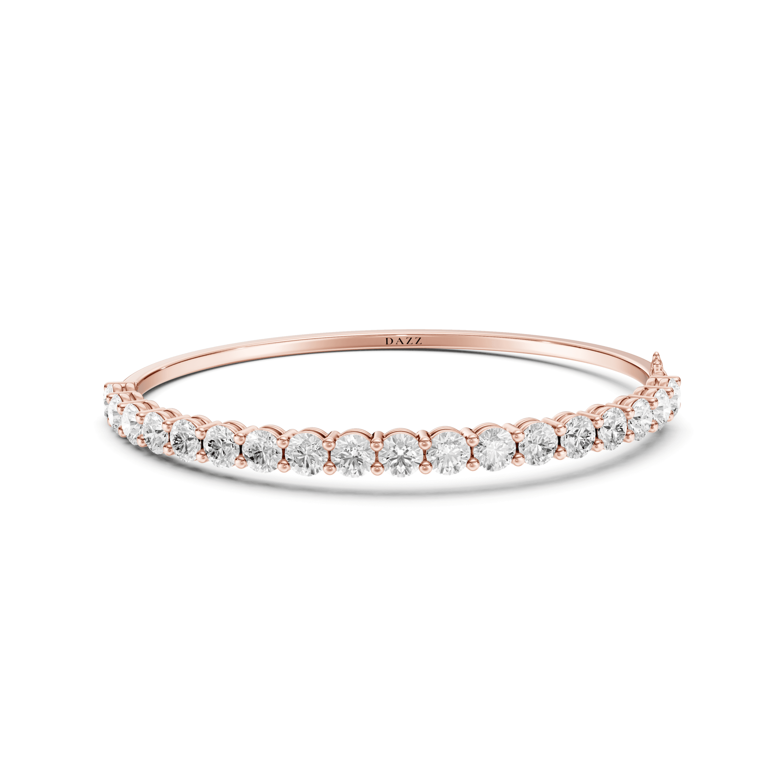 Bangle Round 4mm — Rose Gold