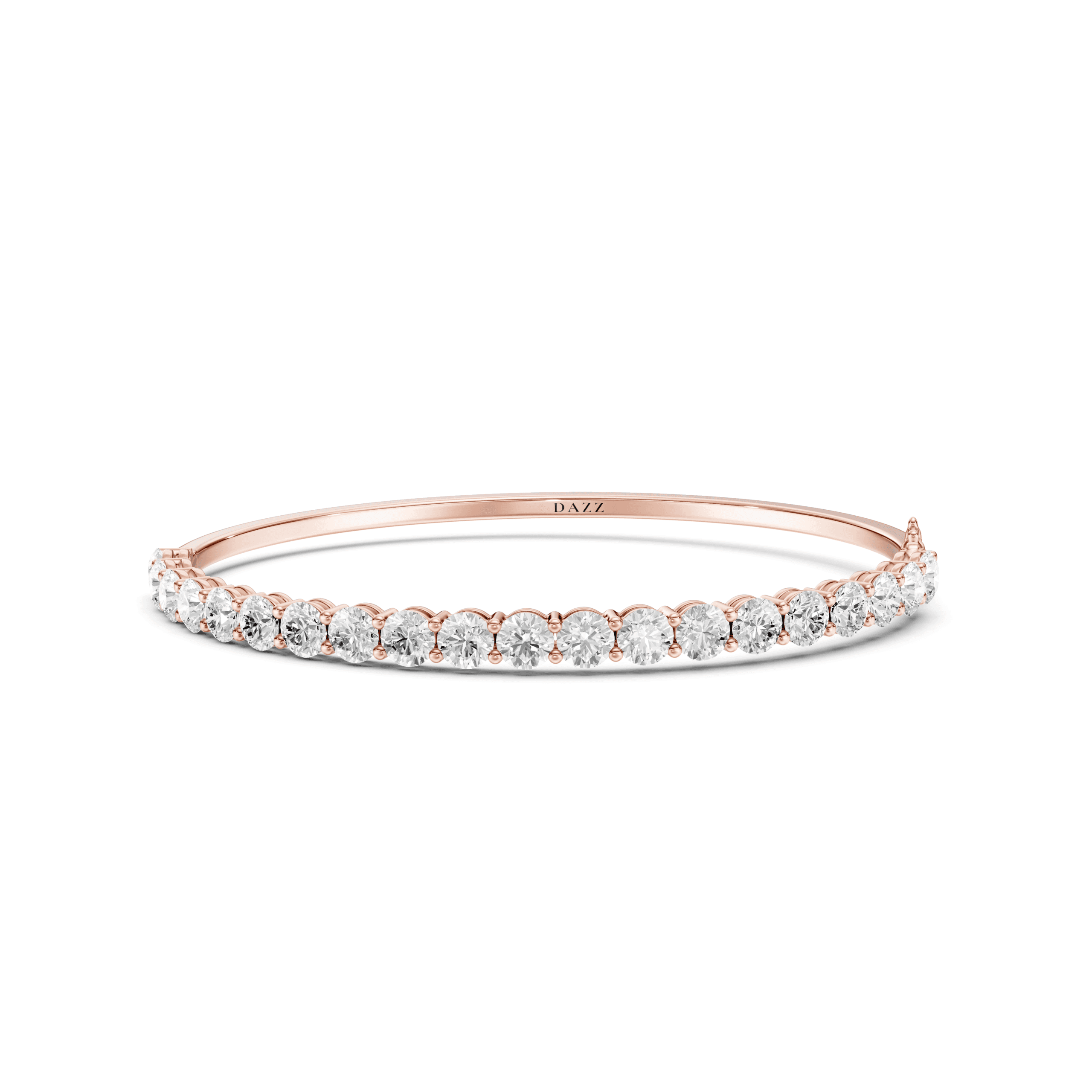 Bangle Round 3.7mm — Rose Gold